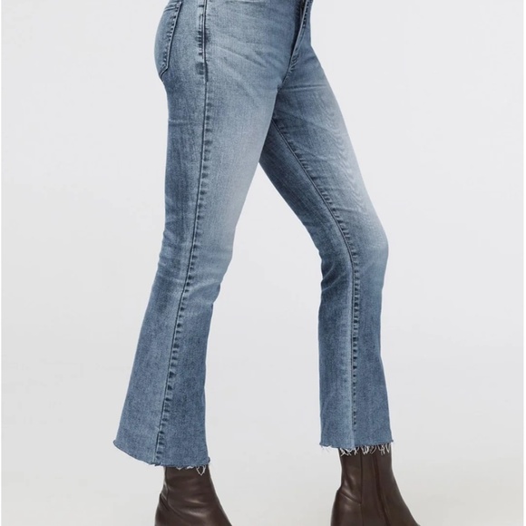 NWT DUER Womens Kick Flare Denim Pant in Beach Blue - Picture 5 of 14